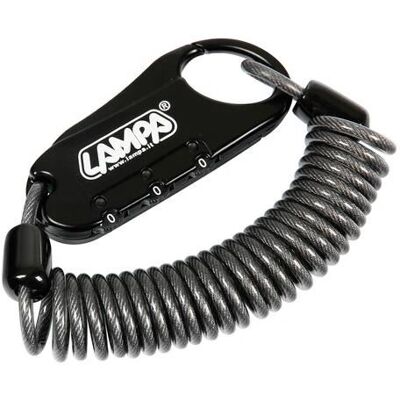 Cadenas de vélo Lampa 90595 - Cadenas spirale - 1500 mm Cadenas de vélo Lampa 90595 - Cadenas spirale - 1500 mm