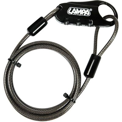 Candado de Seguridad Lampa Portex - Motocicleta 150cm Candado de Seguridad Lampa Portex - Motocicleta 150cm
