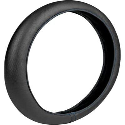 Lampa Rattöverdrag - 44/46 cm - Elastisk, Ultra Tunn - Svart/Blå Lampa Rattöverdrag - 44/46 cm - Elastisk, Ultra Tunn - Svart/Blå