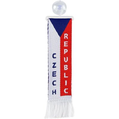 Scarpia Mini Tsjechische Vlag Lamp - Auto/Motor Accessoire Scarpia Mini Tsjechische Vlag Lamp - Auto/Motor Accessoire