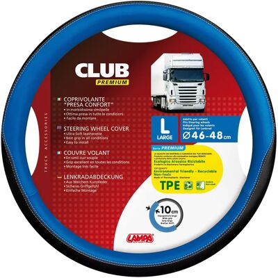Lampa Club Lenkradbezug - Skeentex - Blau Lampa Club Lenkradbezug - Skeentex - Blau