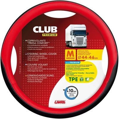 Lampa 98910 - Red Steering Wheel Cover Lampa 98910 - Red Steering Wheel Cover