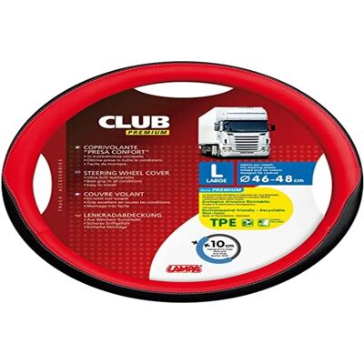 Lampa 98911 - Red Steering Wheel Cover Lampa 98911 - Red Steering Wheel Cover