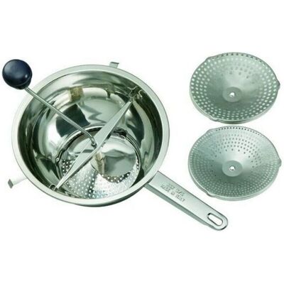 Generico Modelo 8000701993740 Molino de verduras en acero inoxidable - Utensilio de cocina Generico Modelo 8000701993740 Molino de verduras en acero inoxidable - Utensilio de cocina