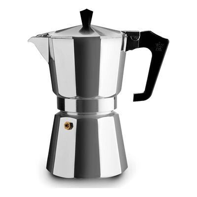 Ghidini 1364 - Schwarz, Aluminium - Moka-Topf Ghidini 1364 - Schwarz, Aluminium - Moka-Topf