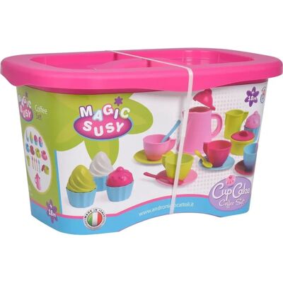 Set de Café y Cupcakes para Niños de Simba en Caja de Almacenamiento Set de Café y Cupcakes para Niños de Simba en Caja de Almacenamiento