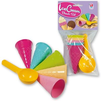 Androni Giocattoli 3405-0000 Giocattolo per Sabbia - Plastica, Multicolore, 5 Pezzi Androni Giocattoli 3405-0000 Giocattolo per Sabbia - Plastica, Multicolore, 5 Pezzi