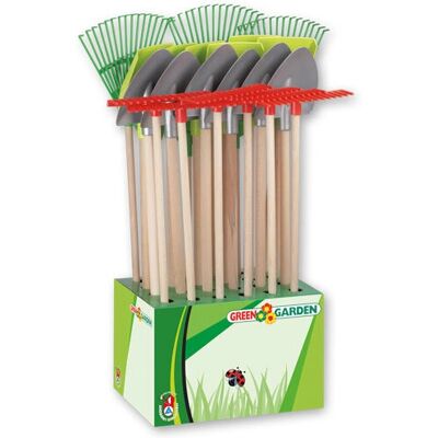 Androni Giocattoli 4200-0000 Gartenspielzeug-Set - Schaufel, Harke & Laubsammler Androni Giocattoli 4200-0000 Gartenspielzeug-Set - Schaufel, Harke & Laubsammler