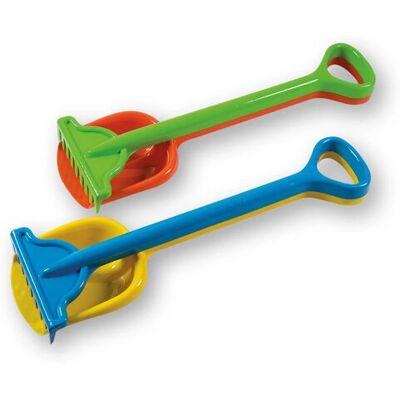 Jouet de sable Androni Giocattoli 4402-0000 - Pelle et râteau en plastique pour enfants 1+ - Publicité Jouet de sable Androni Giocattoli 4402-0000 - Pelle et râteau en plastique pour enfants 1+ - Publicité