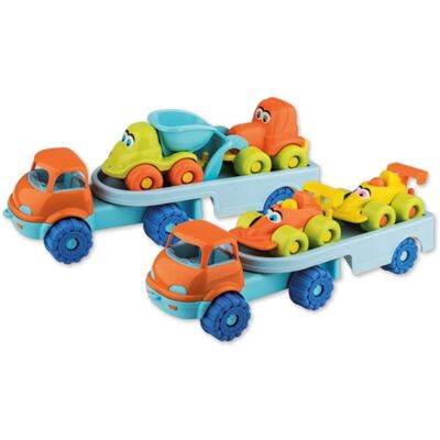 Androni Giocattoli Veicolo di Gioco - Camion trasporto con 2 macchinine Androni Giocattoli Veicolo di Gioco - Camion trasporto con 2 macchinine
