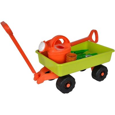 LGVSHOPPING - Kinderwagen mit Manico Direzionale - Spielzeug Gartenwagen - 1+ LGVSHOPPING - Kinderwagen mit Manico Direzionale - Spielzeug Gartenwagen - 1+