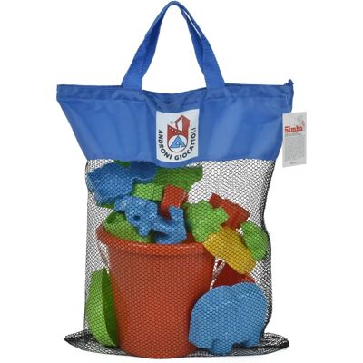 Simba 107114090 Sand Play Set - Bucket, 22 Pieces Simba 107114090 Sand Play Set - Bucket, 22 Pieces