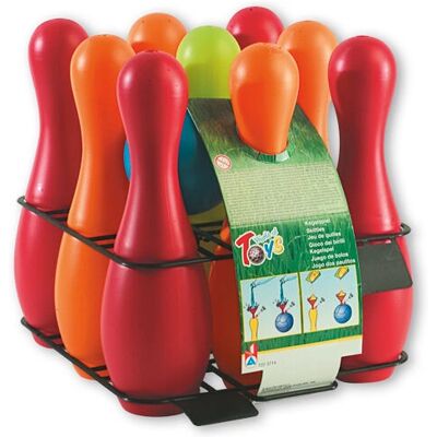 Androni Giocattoli Sport Line Bowling készlet - 6 bábú és 2 labda 3 év feletti gyermekek számára Androni Giocattoli Sport Line Bowling készlet - 6 bábú és 2 labda 3 év feletti gyermekek számára