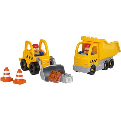 Blocchi di Costruzione Unico - 32 pezzi - Per 1+ anni - Giocattoli educativi Blocchi di Costruzione Unico - 32 pezzi - Per 1+ anni - Giocattoli educativi
