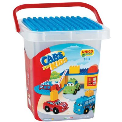 Androni Giocattoli Unico Plus Giocattolo di Costruzione Auto - 35 Pezzi Androni Giocattoli Unico Plus Giocattolo di Costruzione Auto - 35 Pezzi