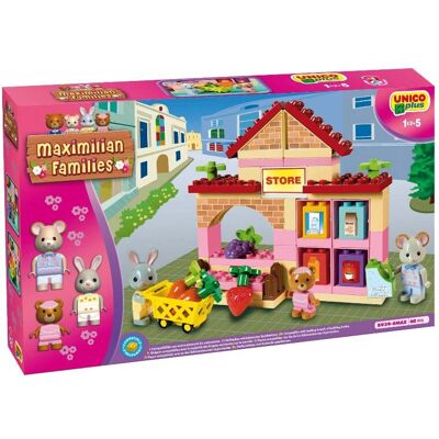 Androni Giocattoli 8939-0MAX Bouwspeelgoed - Mini Markt Androni Giocattoli 8939-0MAX Bouwspeelgoed - Mini Markt