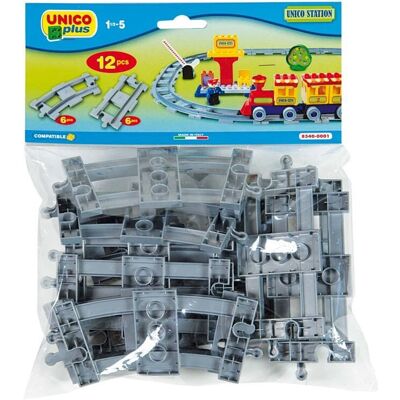 Androni Giocattoli 8540-0001 Giocattolo di Costruzione - Set di Rotaie per Bambini Androni Giocattoli 8540-0001 Giocattolo di Costruzione - Set di Rotaie per Bambini
