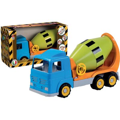 Androni Baumarkt-Konstruktionsspielzeug LKW mit Realistischem Mischer und Zubehör Androni Baumarkt-Konstruktionsspielzeug LKW mit Realistischem Mischer und Zubehör