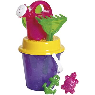 Androni 17cm Glitter Strandkorb-Set - Zubehör Androni 17cm Glitter Strandkorb-Set - Zubehör