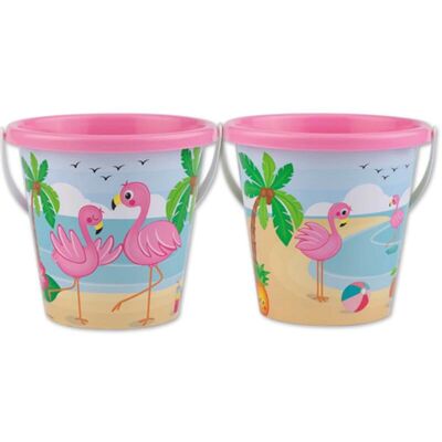 Androni Sandkastenspielzeug - Flamingo-Eimer Androni Sandkastenspielzeug - Flamingo-Eimer