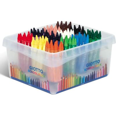 Fila Giotto Cera 144 Wachsmalstifte - Buntstifte für Schule Fila Giotto Cera 144 Wachsmalstifte - Buntstifte für Schule