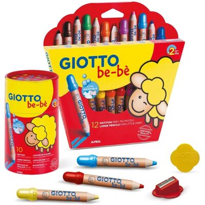 Giotto F469700 - Lápis de Cor Multicoloridos - 12 peças Giotto F469700 - Lápis de Cor Multicoloridos - 12 peças