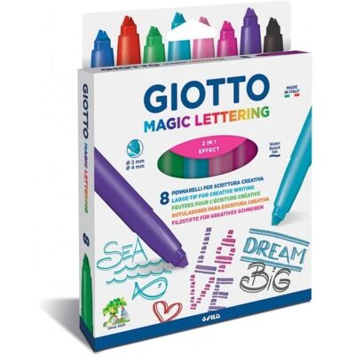 Accessoire de loisir créatif Giotto Lettre Magique - Encre à base d'eau - Publicité Accessoire de loisir créatif Giotto Lettre Magique - Encre à base d'eau - Publicité