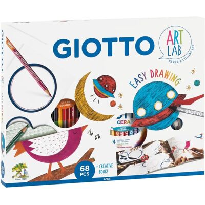 Fila Giotto Art Lab Kit Facile de Dessin - Jeu de Dessin Fila Giotto Art Lab Kit Facile de Dessin - Jeu de Dessin