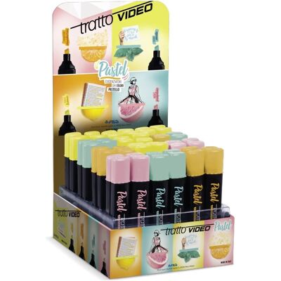 Tratto Modèle 835900 - Ensemble de Marqueurs Pastel - Fournitures d'Art - Publicité Tratto Modèle 835900 - Ensemble de Marqueurs Pastel - Fournitures d'Art - Publicité