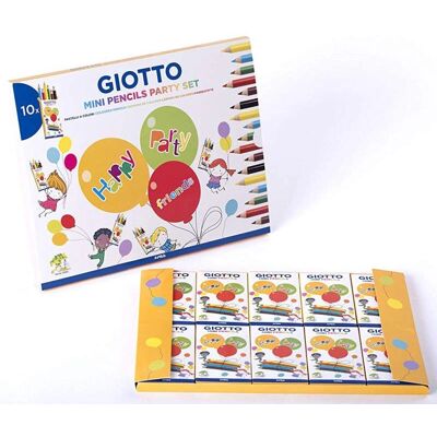 Giotto Mini Potloden Party Set - Knutselbenodigdheden Giotto Mini Potloden Party Set - Knutselbenodigdheden