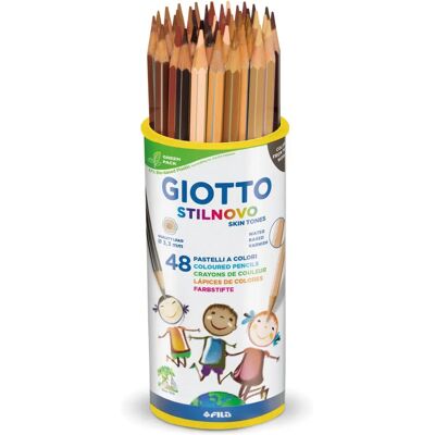 Giotto Stilnovo Skin Tones - Colored Pencils - 48 pcs Giotto Stilnovo Skin Tones - Colored Pencils - 48 pcs
