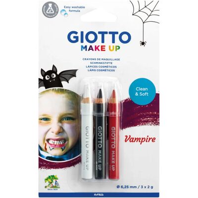 GIOTTO Gezichtsschilderijen Vampier Set - Make-up Potloden GIOTTO Gezichtsschilderijen Vampier Set - Make-up Potloden