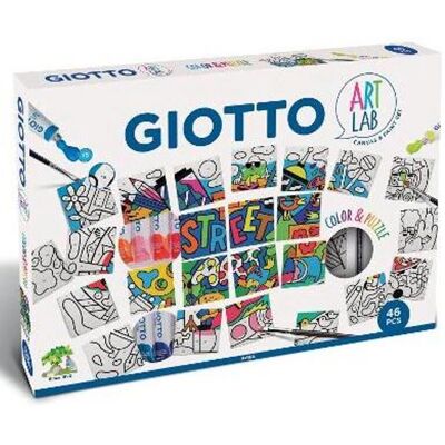 Giotto Maxi Art Lab Color y Puzzle - Kit Creativo para Niños Giotto Maxi Art Lab Color y Puzzle - Kit Creativo para Niños