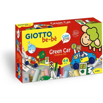 Giotto Bebè Ensemble Voiture Verte Créatif - Jeu Créatif pour Enfants - Publicité Giotto Bebè Ensemble Voiture Verte Créatif - Jeu Créatif pour Enfants - Publicité