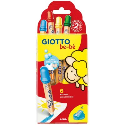 Giotto Bebe' Assorted Colour Art Supplies - Art Supplies Giotto Bebe' Assorted Colour Art Supplies - Art Supplies