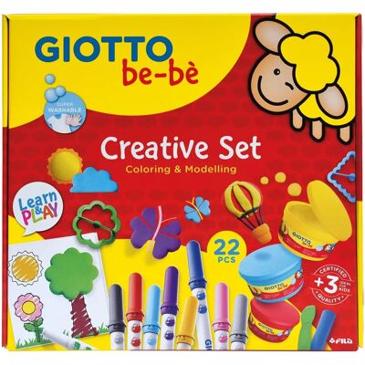 Jogo de Artesanato Giotto Multicolor - 22 Peças Jogo de Artesanato Giotto Multicolor - 22 Peças