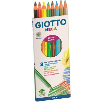 Matite colorate grandi esagonali Giotto - Materiali artistici e artigianali Matite colorate grandi esagonali Giotto - Materiali artistici e artigianali