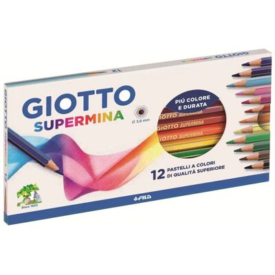 F.I.L.A. 235700 Accessoire d'Art & Bricolage - Pack de 12 Pastels F.I.L.A. 235700 Accessoire d'Art & Bricolage - Pack de 12 Pastels