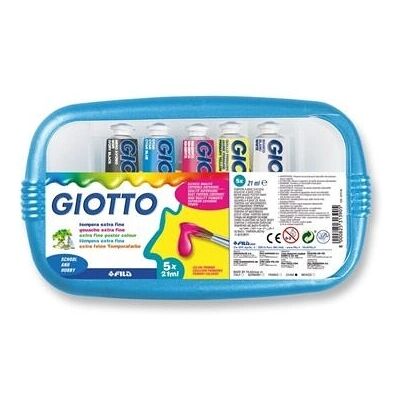 Giotto 5-Farben Wasserbasierte Farbe-Set Giotto 5-Farben Wasserbasierte Farbe-Set