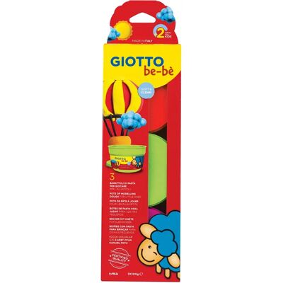 Massinha Colorida Giotto - Pack de 3 Massinha Colorida Giotto - Pack de 3
