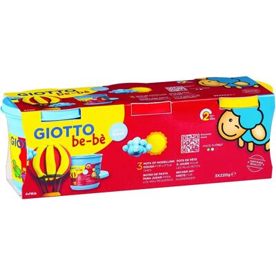 Giotto Pack 3 Sets de Pâte à Modeler - Pâte à Modeler - Publicité Giotto Pack 3 Sets de Pâte à Modeler - Pâte à Modeler - Publicité