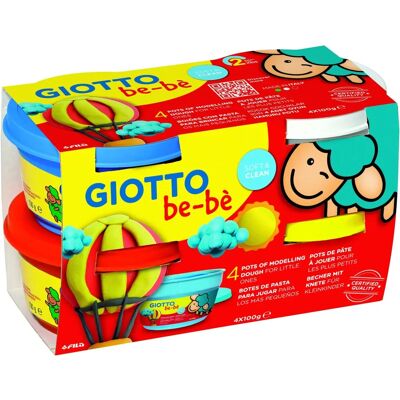 Giotto Be-Be 100g Argile à Modeler Couleurs Primaires - Création - Publicité Giotto Be-Be 100g Argile à Modeler Couleurs Primaires - Création - Publicité