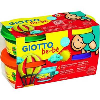 Giotto Be-Be 100g Modellering lera - Krukor av lera Giotto Be-Be 100g Modellering lera - Krukor av lera