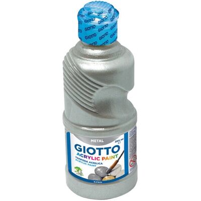 Giotto Acrylic Verf 250 ml Zilver - Acrylic Verf Giotto Acrylic Verf 250 ml Zilver - Acrylic Verf