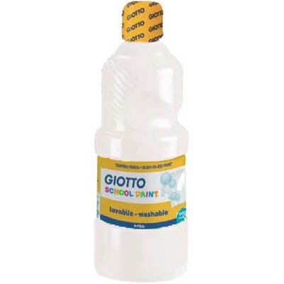 Pintura Tempera Blanca Giotto - 500ml - Pintura Tempera Pintura Tempera Blanca Giotto - 500ml - Pintura Tempera