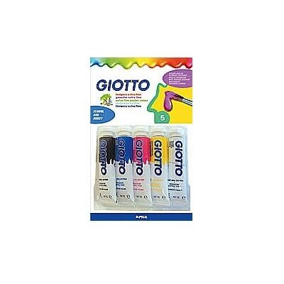 Giotto F654400 Sztuka/Gouache farba 50 ml - Zestaw 5 Giotto F654400 Sztuka/Gouache farba 50 ml - Zestaw 5