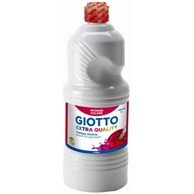 Peinture d'Art et Artisanat GIOTTO Blanc - 1L - Accessoire d'artisanat - Publicité Peinture d'Art et Artisanat GIOTTO Blanc - 1L - Accessoire d'artisanat - Publicité