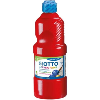 Giotto 000533708 Akrylfärg - Röd - 500 ml - Färger Giotto 000533708 Akrylfärg - Röd - 500 ml - Färger