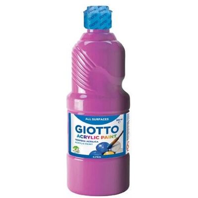 Giotto 533710 Akryl färg - Magenta - 500ml - Konstnärsmaterial Giotto 533710 Akryl färg - Magenta - 500ml - Konstnärsmaterial