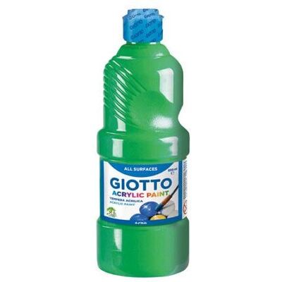 Giotto 533712 Akrylfärg - Grön 500ml för Barn Giotto 533712 Akrylfärg - Grön 500ml för Barn
